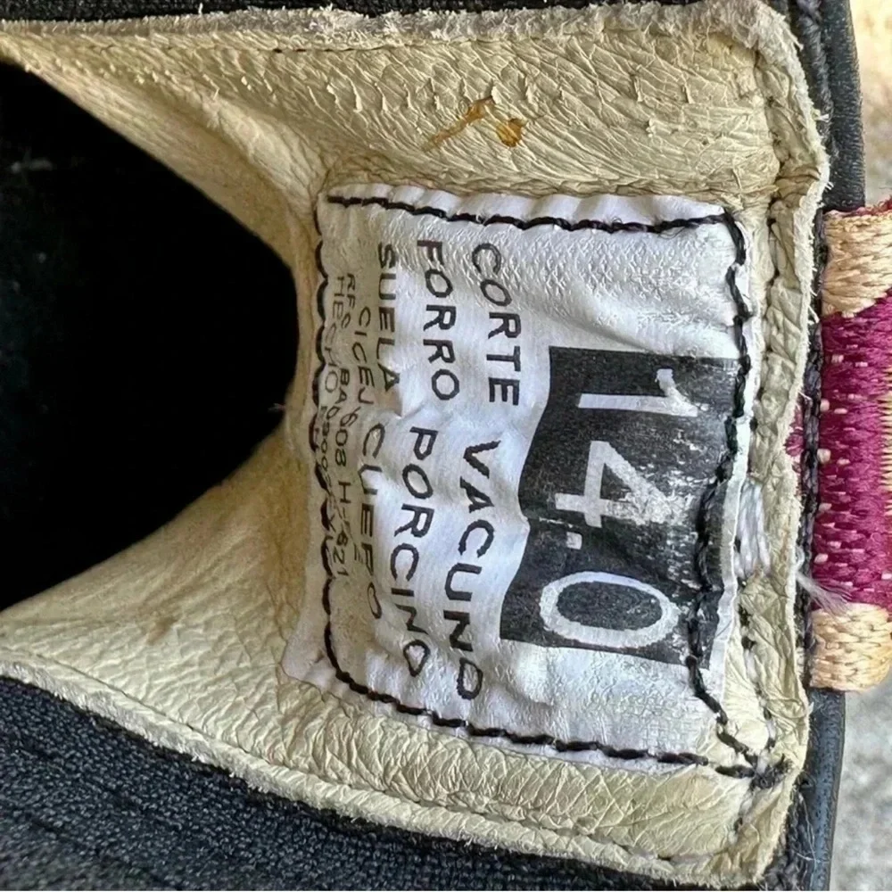 LA BARCA Mula Black Kids Size 14 Mariachi